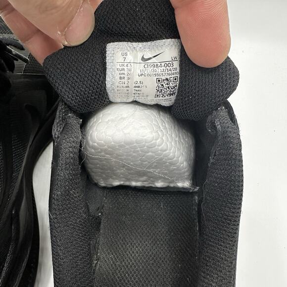 Nike Downshifter Women's Size 7 Triple Black Running Shoes CI9986-001 2019 - Picture 7 of 7